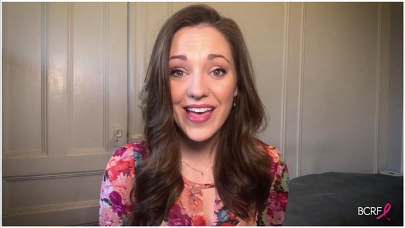 Photo Flash: Mandy Gonzalez, Kathryn Gallagher, Laura Osnes, and More in Breast Cancer Research Foundation's VIRTUAL HOT PINK EVENING  Image