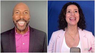 Eric Jordan Young and Mandy Gonzalez  Photo