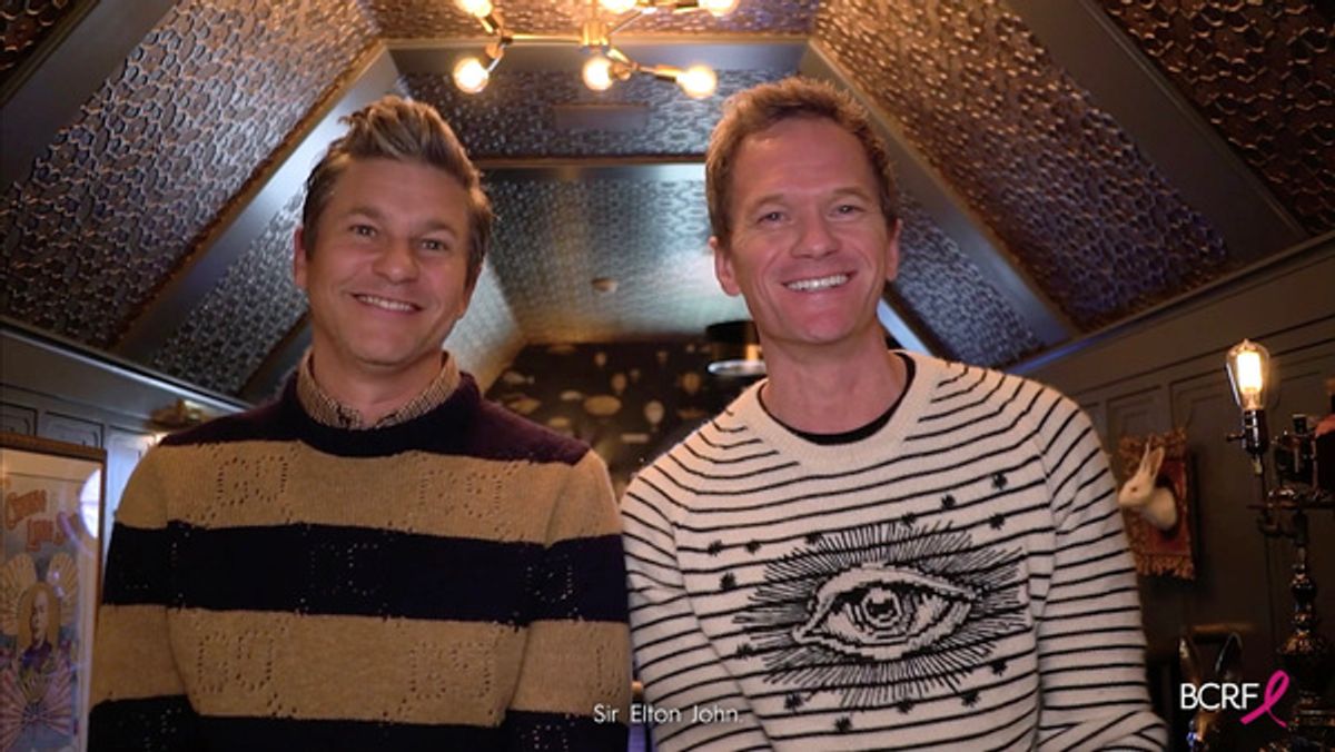 David Burtka and Neil Patrick Harris at 