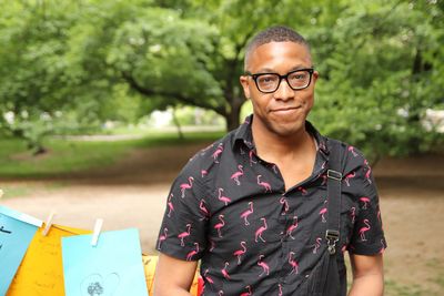 Playwright Marcus Scott. Photo