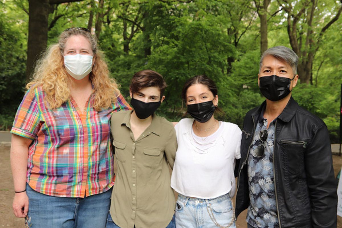 Melissa Huber, Violet Prete JJ Maley and Jason Ma at 