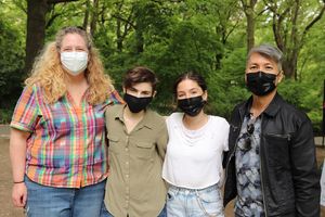 Melissa Huber, Violet Prete JJ Maley and Jason Ma @ BroadwayWorld Melissa Huber, Violet Prete JJ Maley and Jason Ma Photo