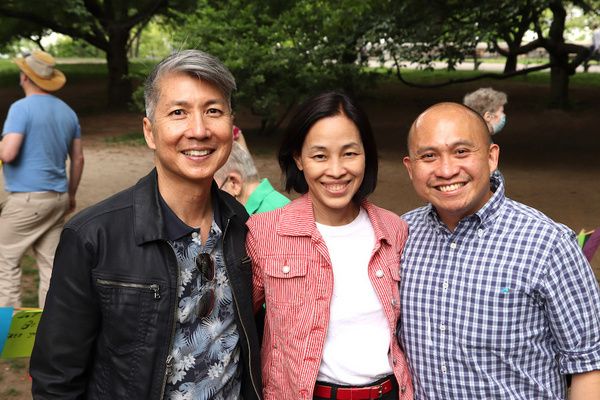 Jason Ma, Lia Chang and Paulo K. Tirol. Photo by Melissa Huber Photo