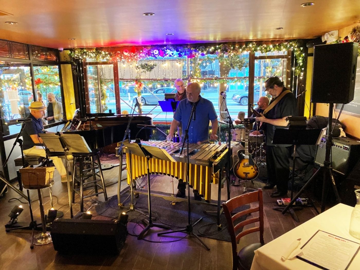 Review: BILL HAYES AND THE JAZZ BANDITS Sweeten A Night Out At The West Bank Cafe  Image