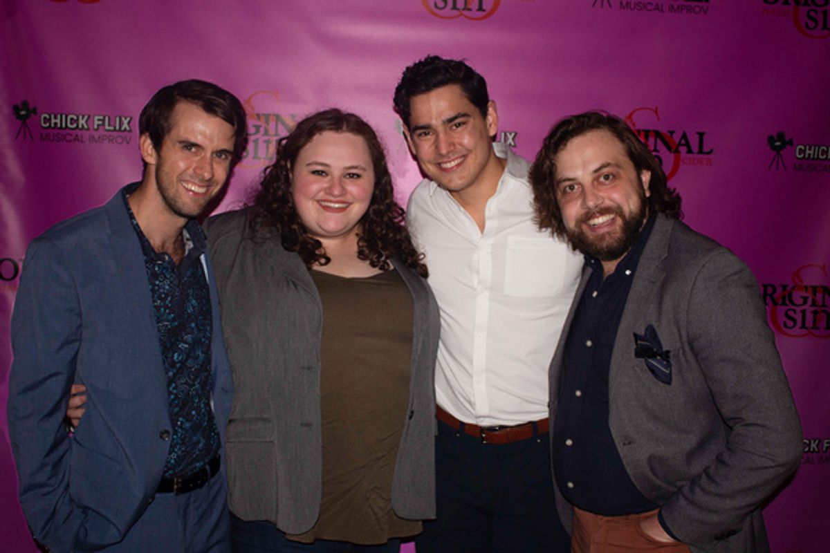 Bobby Allan, Nicole Delsack, Chris Clark and Jimmy Robertson  at 