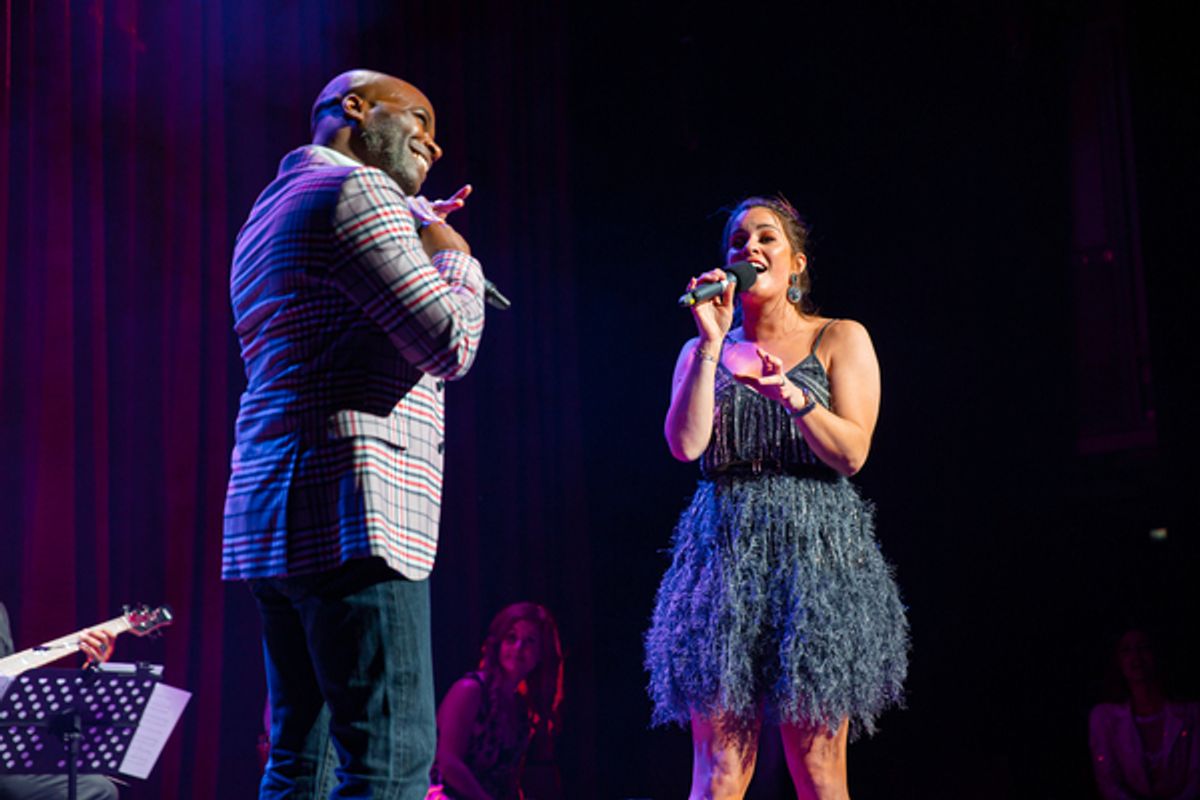 Lucie Jones, Cedric Neal at 