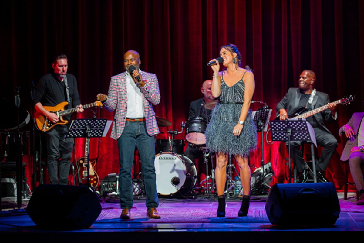 Lucie Jones, Cedric Neal at 