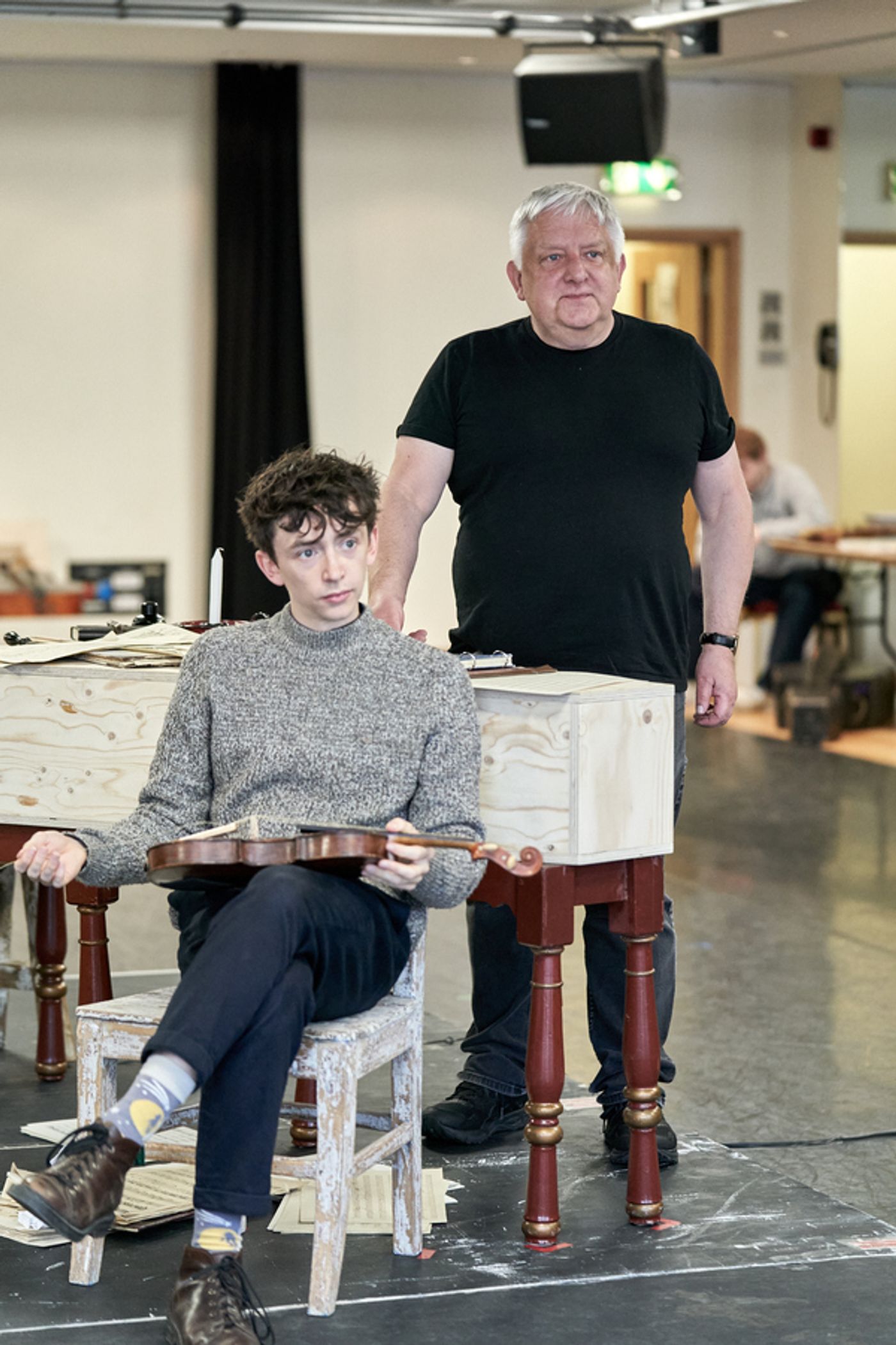Photo Flash: Inside Rehearsal For BACH & SONS at the Bridge Theatre  Image