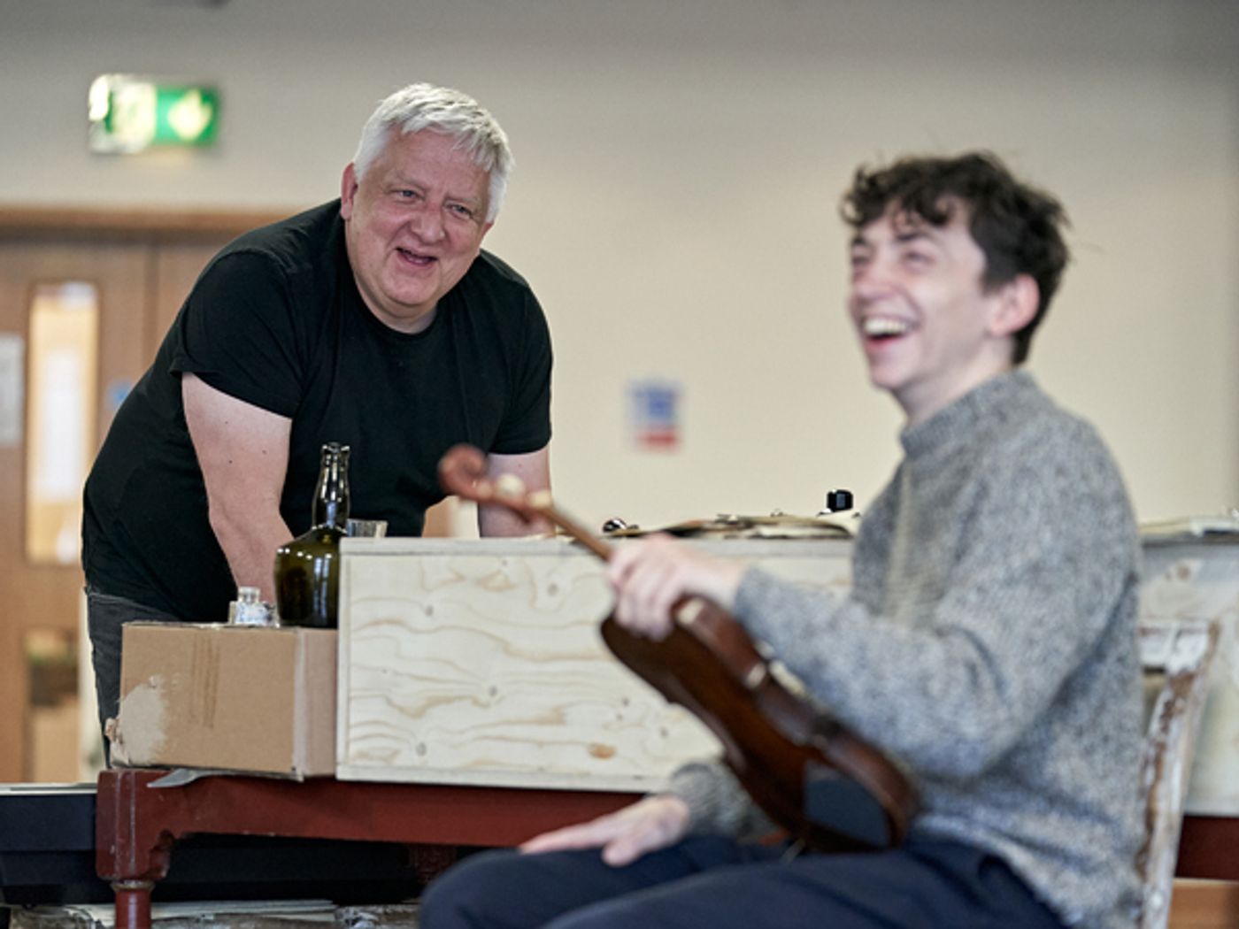 Photo Flash: Inside Rehearsal For BACH & SONS at the Bridge Theatre  Image