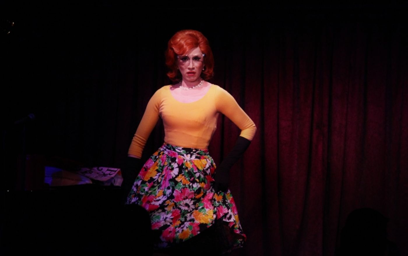 Photo Flash:  Gloria Swansong & Maxie Factor Sparkle With Glamour in A NIGHT OF ESCAPE at Don't Tell Mama  Image