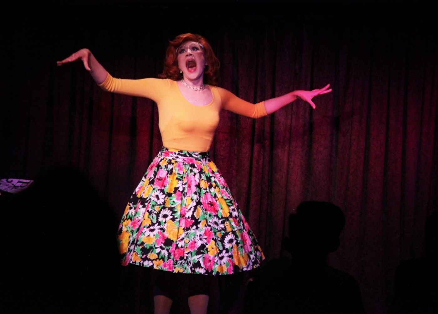 Photo Flash:  Gloria Swansong & Maxie Factor Sparkle With Glamour in A NIGHT OF ESCAPE at Don't Tell Mama  Image