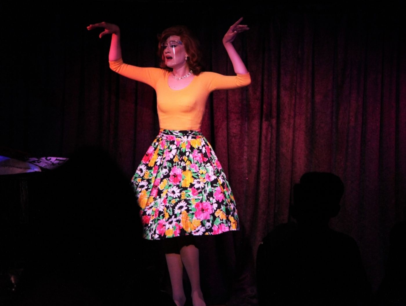 Photo Flash:  Gloria Swansong & Maxie Factor Sparkle With Glamour in A NIGHT OF ESCAPE at Don't Tell Mama  Image