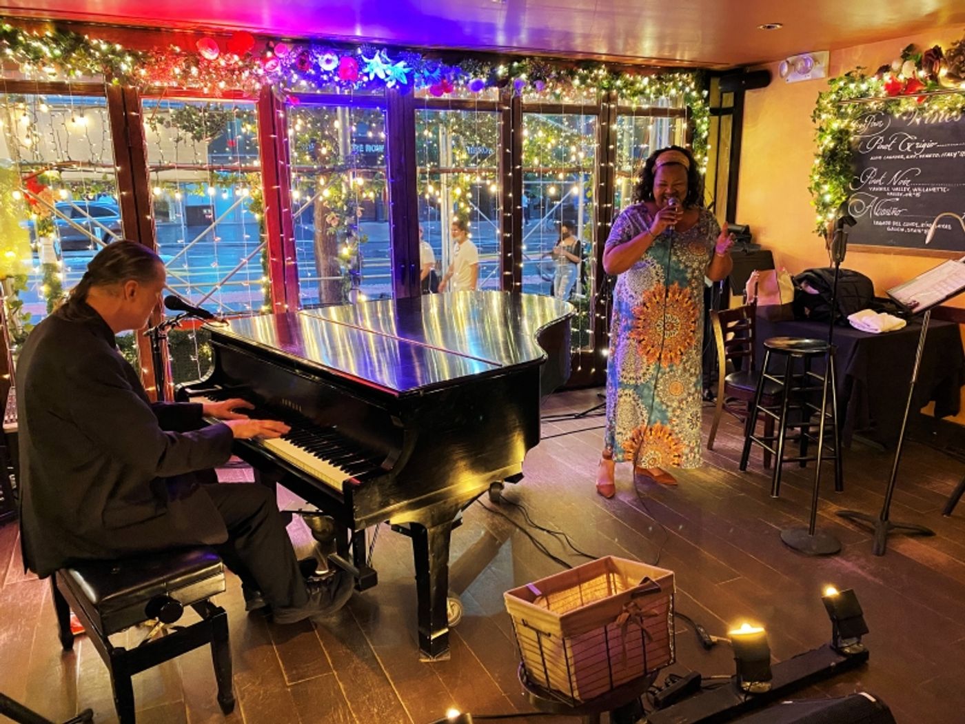 Review: AISHA DE HAAS AND JON WEBER Talk The Talk At The West Bank Cafe  Image