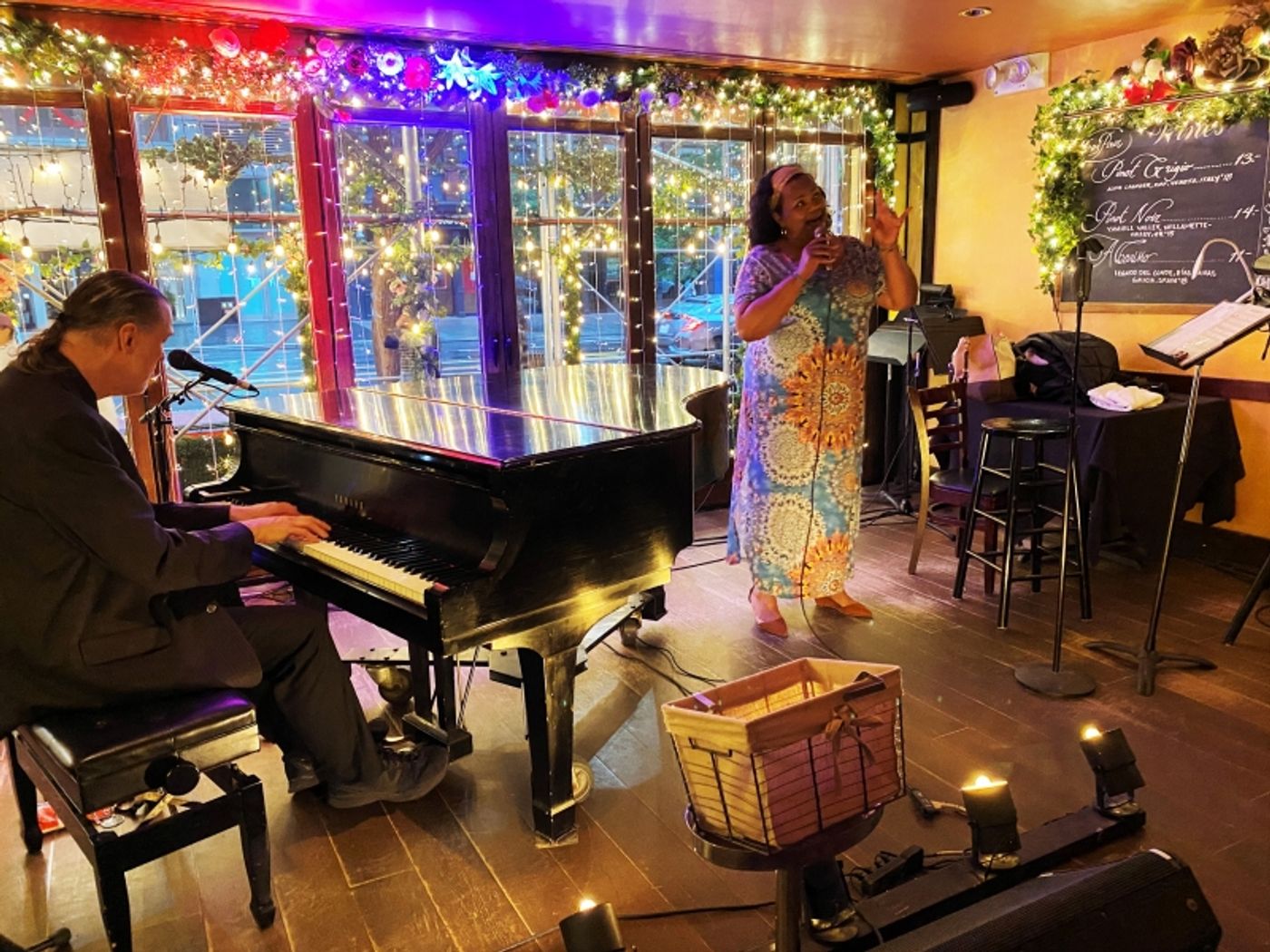 Review: AISHA DE HAAS AND JON WEBER Talk The Talk At The West Bank Cafe  Image