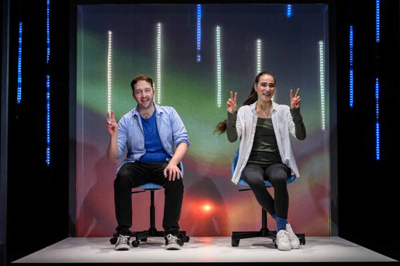 Photo Flash: Production Shots Released for PUBLIC DOMAIN Opening in the West End  Image