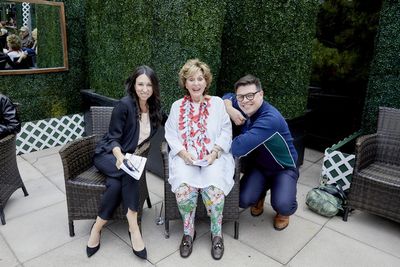 Famed producer, and seven-time Tony Award winner, Fran Weissler attends, pictured wit Photo