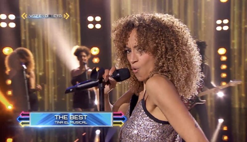 STAGE TUBE: Kery Sankoh canta 'Simply The Best' de TINA EL MUSICAL en TOP STAR  Image