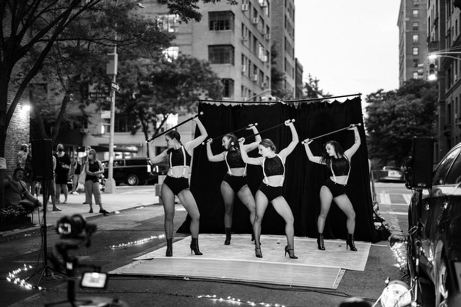 Photo Flash: Guilty Pleasures Cabaret Dazzles NYC Streets with SIDEWALK SPEAKEASY Image