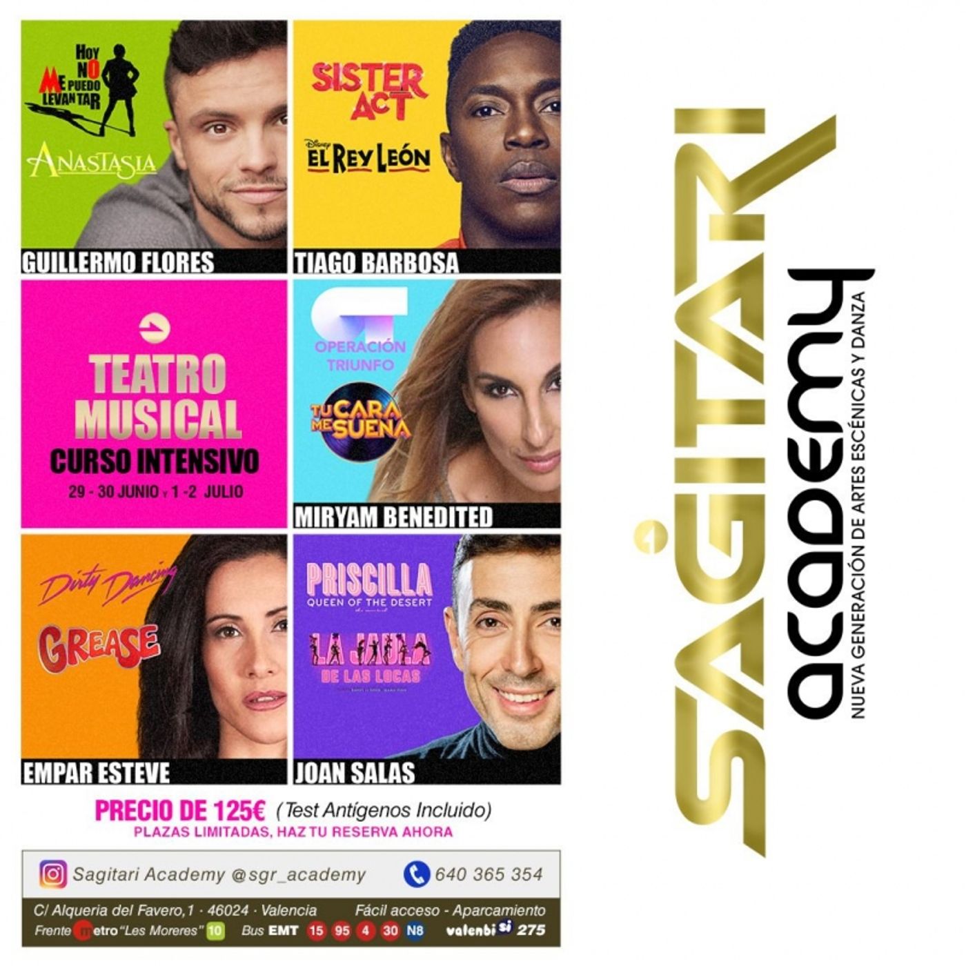 SGR Academy ofrece un curso de Teatro Musical en Valencia  Image