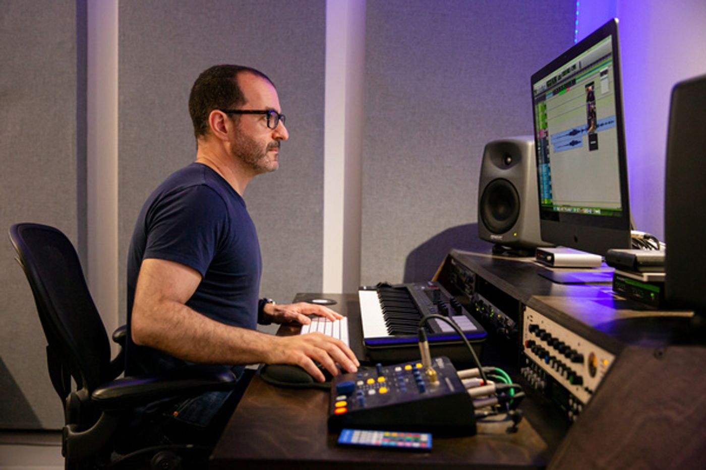 Photo Flash: Ramin Karimloo In Studio To Record Johanna Telander's KALEVALA THE MUSICAL Photo Flash: Ramin Karimloo In Studio To Record Johanna Telander's KALEVALA THE MUSICAL Image