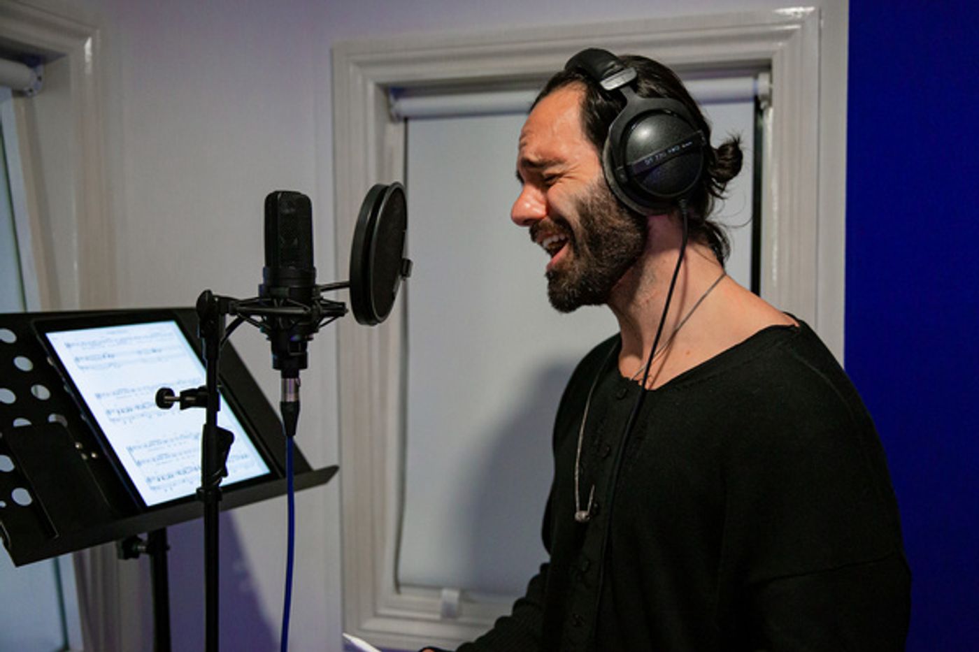 Photo Flash: Ramin Karimloo In Studio To Record Johanna Telander's KALEVALA THE MUSICAL  Image