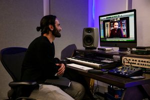 Ramin Karimloo and Lead Producer Quentin Garz Photo