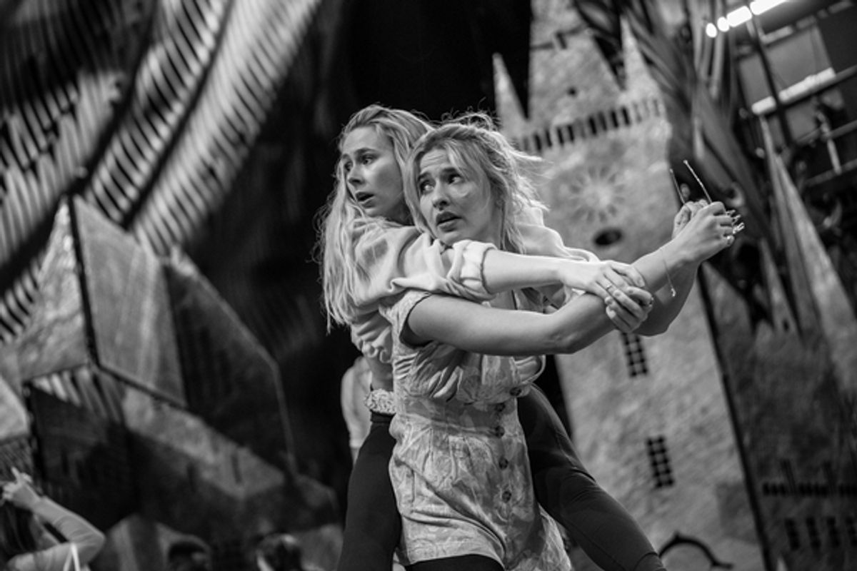 Laura Baldwin and Georgina Castle at 