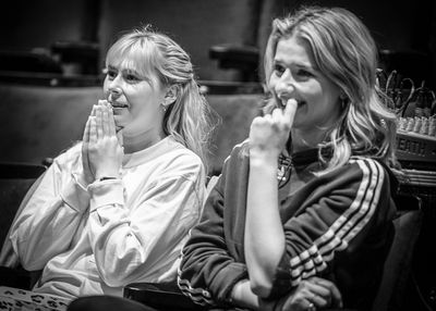Laura Baldwin and Georgina Castle Photo