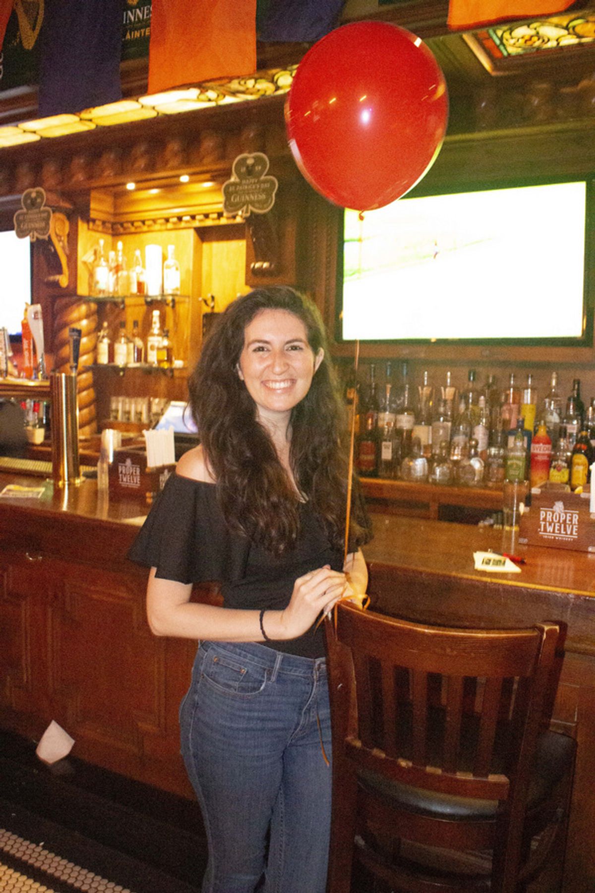 Gia Doxey at the Bragging Rights red carpet premiere hosted by St. Pats Bar & Grill in Midtown Manhattan. at BRAGGING RIGHTS Opens Off-Broadway