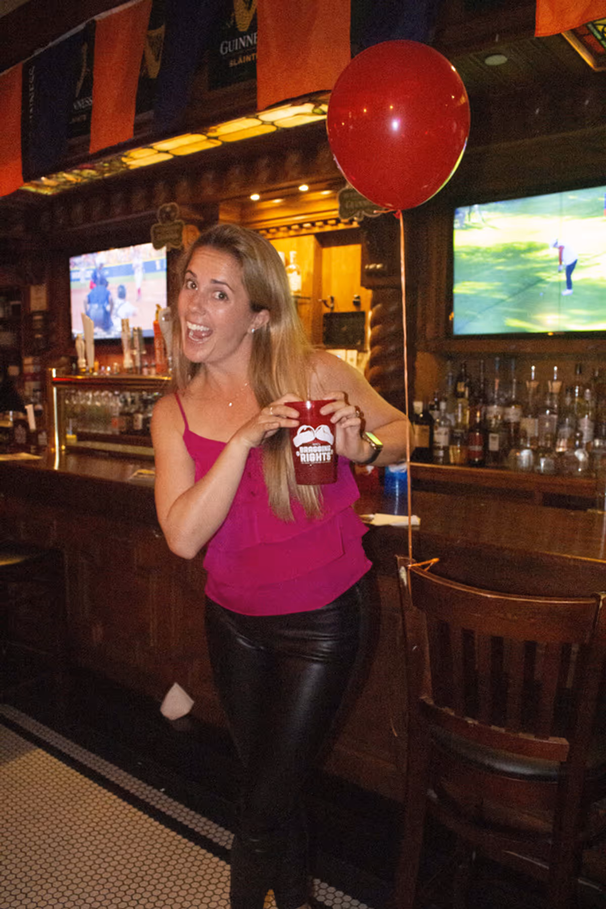 Catie Carlton at the Bragging Rights red carpet premiere hosted by St. Pats Bar & Grill in Midtown Manhattan. at BRAGGING RIGHTS Opens Off-Broadway