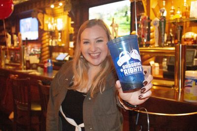 Maureen Toomey at the Bragging Rights red carpet premiere hosted by St. Pats Bar & Gr Photo