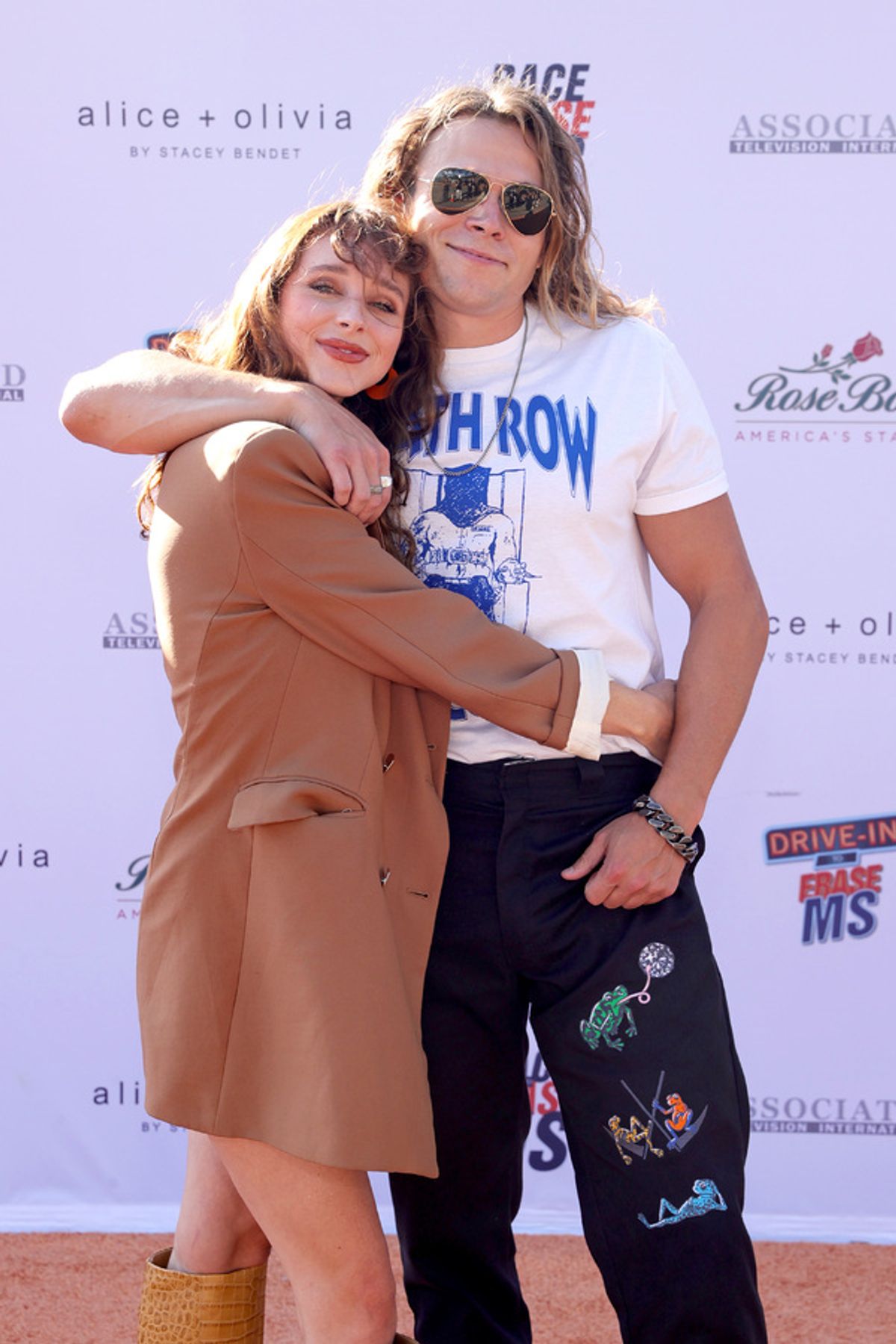 Courtney Dietz and Jordan Christian Hearn at Go Inside the 28th Annual Race to Erase MS Gala