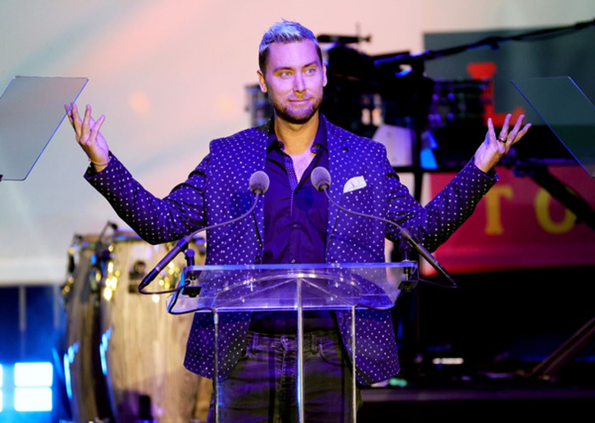  Lance Bass  at 