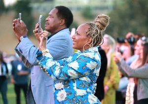 Dave Winfield and Tonya Turner Photo