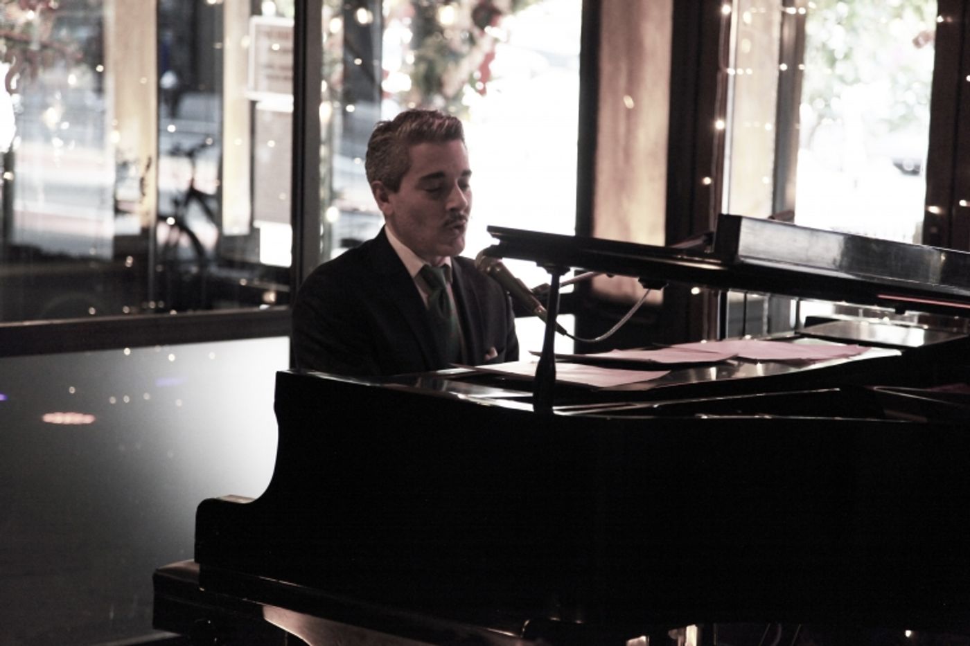 Review: Eric Yves Garcia Makes Movie Moods at The West Bank Cafe Review: Eric Yves Garcia Makes Movie Moods at The West Bank Cafe Image