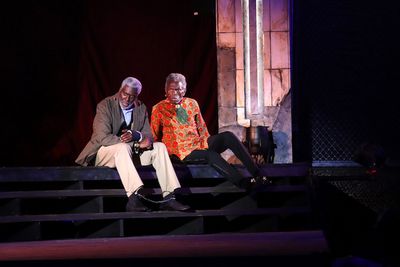 J. Samuel Davis and Andre De Shields Photo