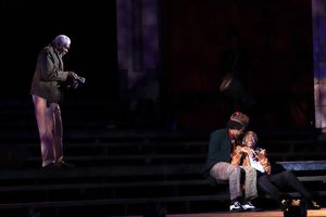 J. Samuel Davis, Allen Gilmore and Andre De Shields Photo