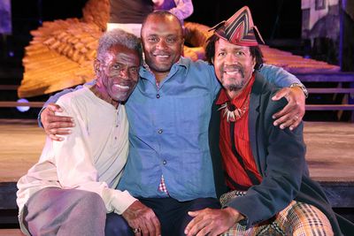 Andre De Shields, Director Carl Cofield and Allen Gilmore Photo