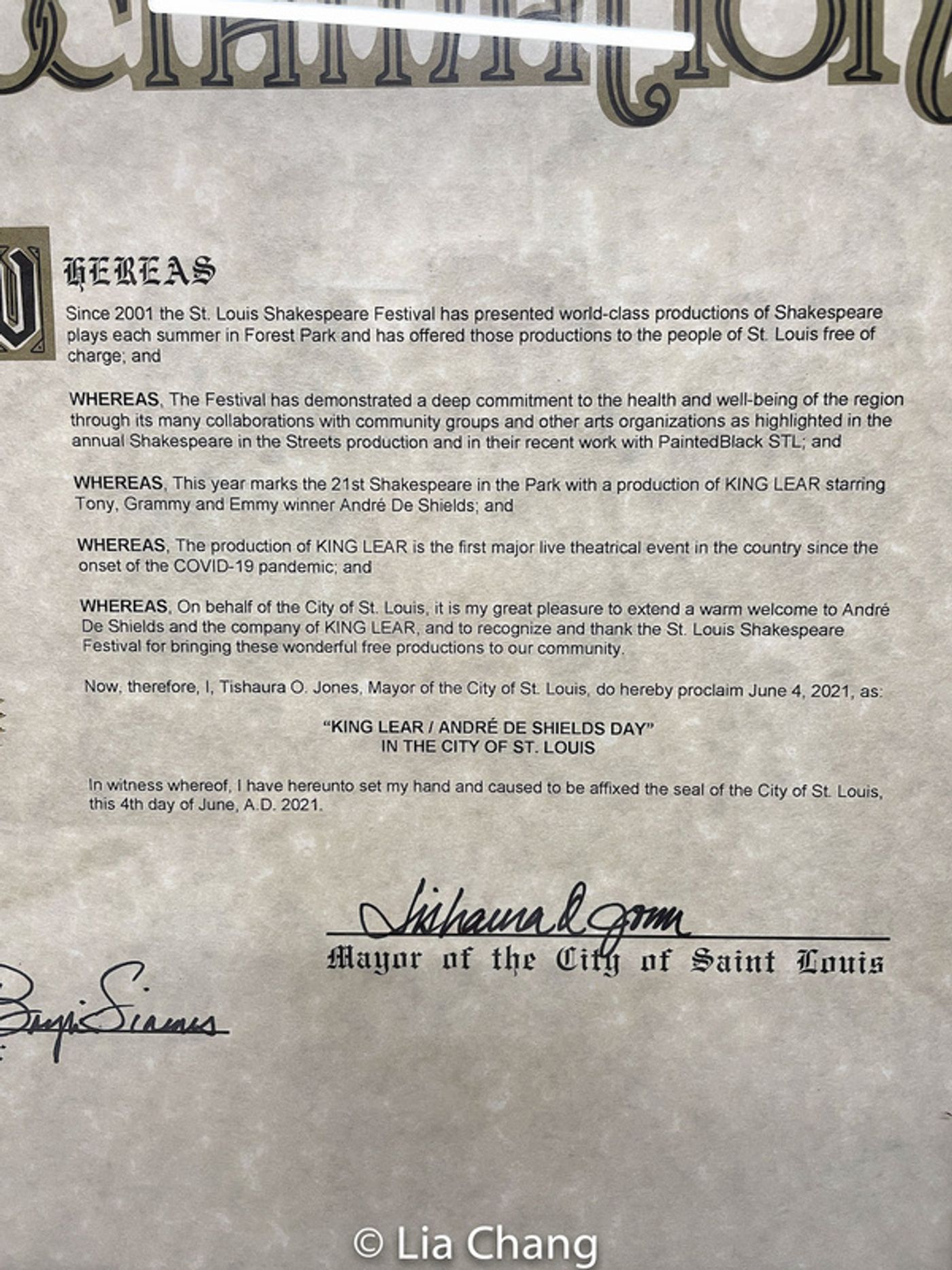 Photo Flash: Go Inside Opening Night of St. Louis Shakespeare Festival's KING LEAR With André De Shields & More  Image