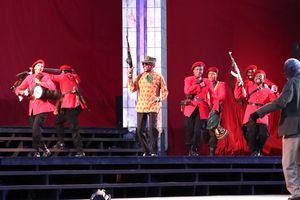 Tyler White, Andre De Shields, Christina Yancy, Atum Jones, Kentrell Jamison, Leland  Photo