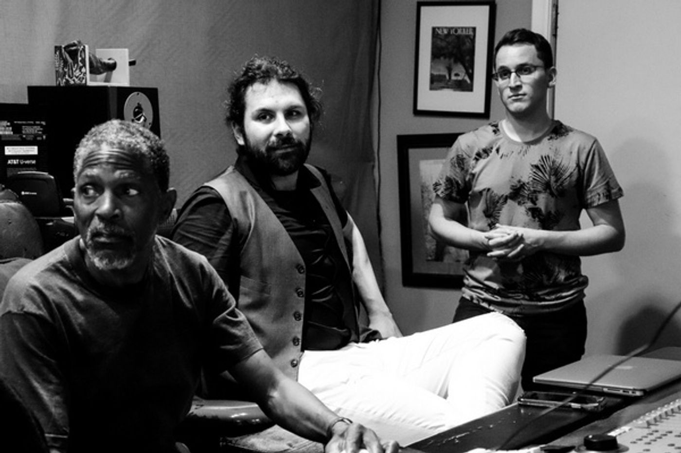 Photo Flash: Omer Shàish And Angeline Mirenda Head Into the Studio for KALEVALA: THE MUSICAL Recording Session  Image