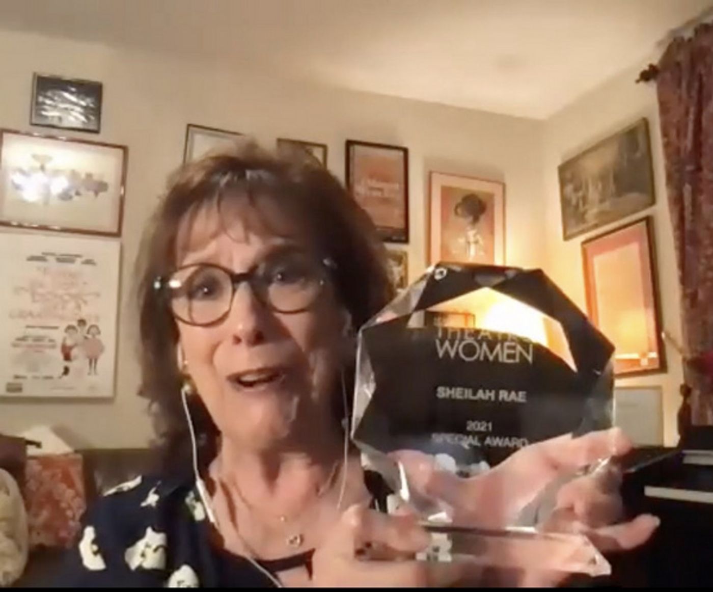 Photo Flash: See Estelle Parsons, Stephanie Berry, Taylor Reynolds & More at the Virtual 2021 Theatre Women Awards  Image