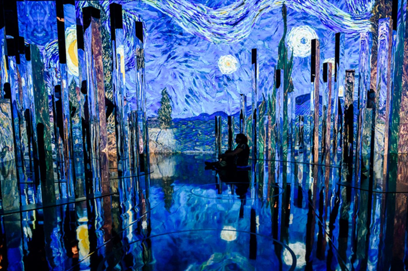Photo Flash: First Look at IMMERSIVE VAN GOGH at Pier 36 Photo Flash: First Look at IMMERSIVE VAN GOGH at Pier 36 Image