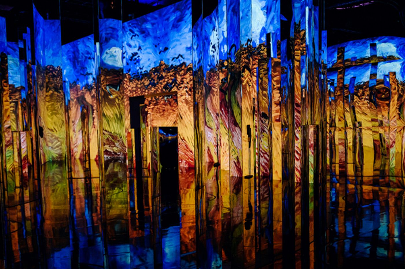 Photo Flash: First Look at IMMERSIVE VAN GOGH at Pier 36 Photo Flash: First Look at IMMERSIVE VAN GOGH at Pier 36 Image