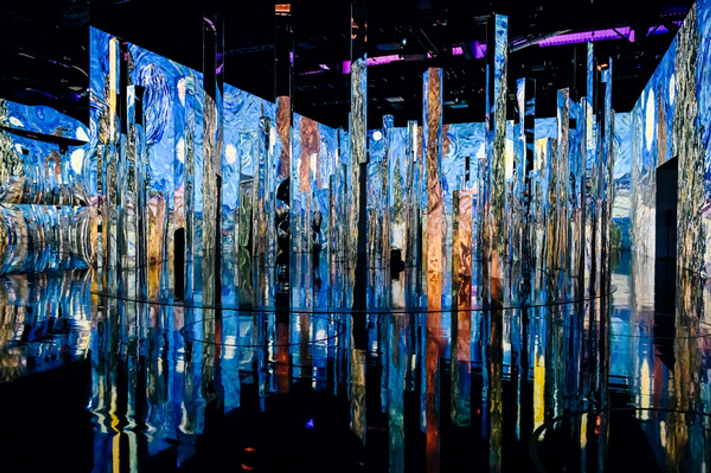 Photo Flash: First Look at IMMERSIVE VAN GOGH at Pier 36 Photo Flash: First Look at IMMERSIVE VAN GOGH at Pier 36 Image