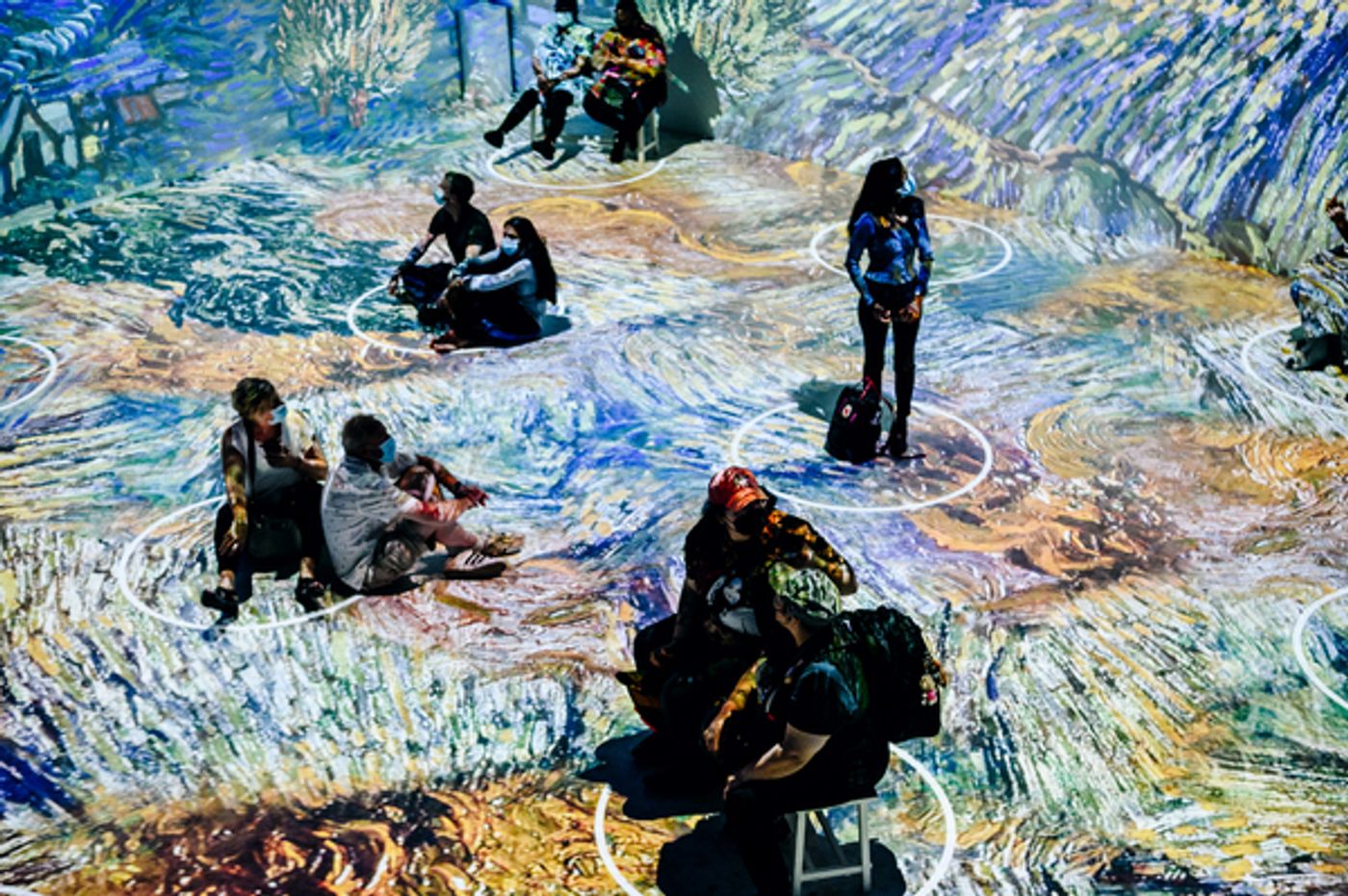 Photo Flash: First Look at IMMERSIVE VAN GOGH at Pier 36 Photo Flash: First Look at IMMERSIVE VAN GOGH at Pier 36 Image