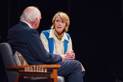 Oliver Ford Davies, Karen Ascoe Photo