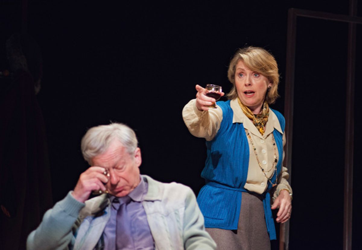 Stephen Boxer, Karen Ascoe at 