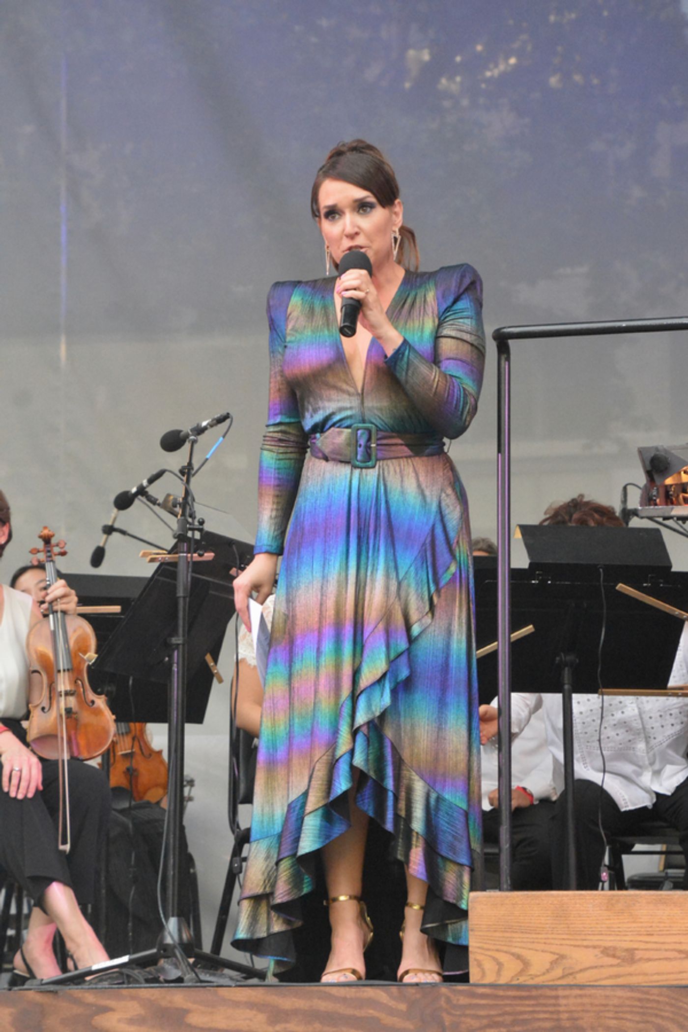Photo Coverage: Jessica Vosk & More Kick Off New York Philharmonic's Bryant Park Picnic Performances  Image