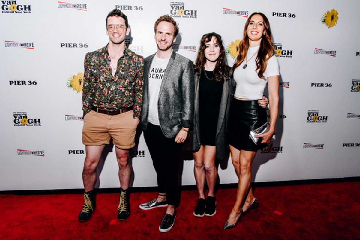 Michael Urie, Ryan Spahn, Talene Monahon, Mallory Portnoy at 
